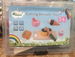 Cutting dessert toys