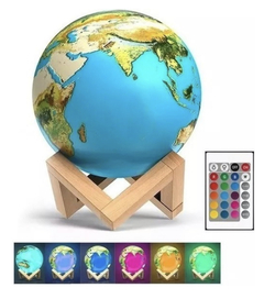 Lámpara Planeta Tierra 3D - comprar online