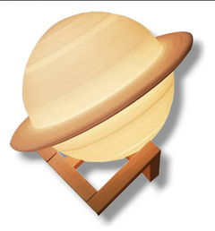 Lampara Saturno 3D - comprar online