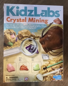 KIDZLABS Crystal mining - excavacion tesoros -