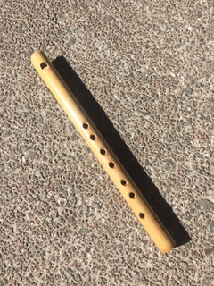 Flauta dulce de bambu