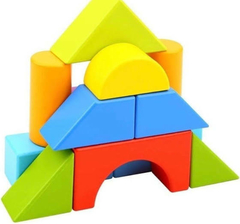 puzzle bloques de madera