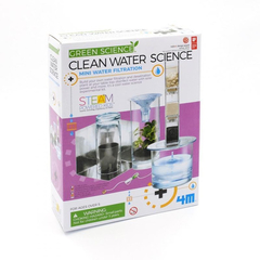 clean water science kit reciclado