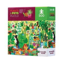 puzzle 500 piezas plantas y mascotas