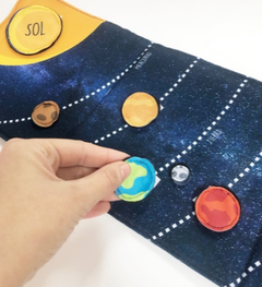 Libro Sensorial Tríptico Sistema Solar - comprar online