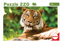 Puzzle 220 piezas Tigre