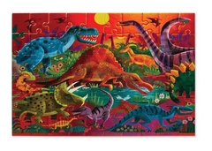 Puzzle 60p Dinosaurios "dazzling dinos" - comprar online
