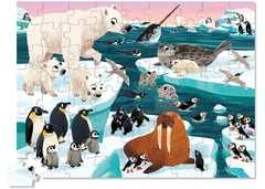 Puzzle 72p Animales del Ártico "arctic animals" - comprar online