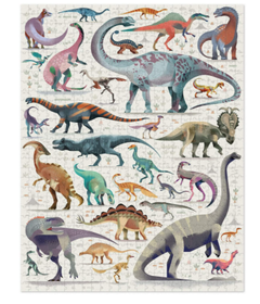 Puzzle 750 piezas Dinosaurios - comprar online