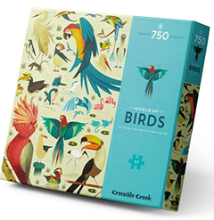 Puzzle 750p Mundo de las aves "world of birds"