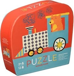 Puzzle 12 pc Oso en tren