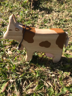 Vaca de madera