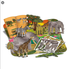 Puzzle 3D Safari - comprar online