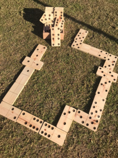 Domino gigante de madera - comprar online