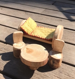 Mini Juego de sillas y  mesa