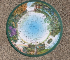 Puzzle circular en internet