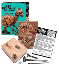 Dinosaurio juego de excavación velociraptor kidz lab - comprar online