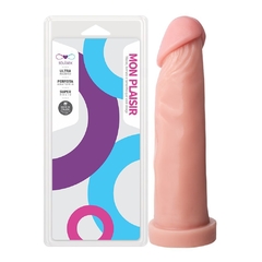 PÊNIS REALÍSTICO 21,5X5CM SEM VIBRADOR E ESCROTO - CÓD 1380