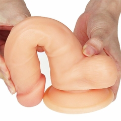 INGEN LOVETOY CINTA PENIANA 20X4CM DILDO COM ESCROTO – CÓD 1473