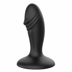 PLUG ANAL 9,7X3CM DE SILICONE COR PRETA – CÓD 51269