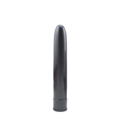 VIBRADOR PERSONAL LISO 17,5 CM MULTIVELOCIDADE COR PRETA - CÓD 2095