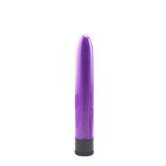 VIBRADOR PERSONAL LISO 17,5 CM MULTIVELOCIDADE COR ROXA - CÓD 2096