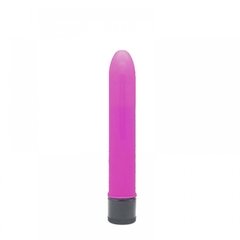 VIBRADOR PERSONAL LISO 17,5 CM MULTIVELOCIDADE COR DARK PINK - CÓD 2165