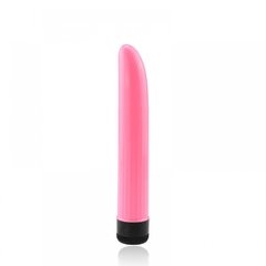 VIBRADOR 17,5X2,5CM PERSONAL COM TEXTURA CANELADA ROSA – CÓD 2203