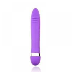 VIBRADOR 18,3X3 PERSONAL COM 10 MODOS DE VIBRAÇÃO E FORMATO DE GLANDE NA PONTA ROXO – CÓD 2211