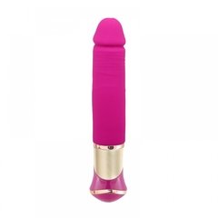 ECSTASY GREEDY DONG APHRODISIA - VIBRADOR ROTATIVO FORMATO PÊNIS RECARREGÁVEL COM 10 MODOS DE VIBRAÇÃO E ROTAÇÃO – CÓD 2253