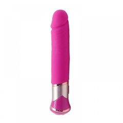 ECSTASY GREEDY DONG APHRODISIA - VIBRADOR ROTATIVO FORMATO PÊNIS RECARREGÁVEL COM 10 MODOS DE VIBRAÇÃO E ROTAÇÃO – CÓD 2253