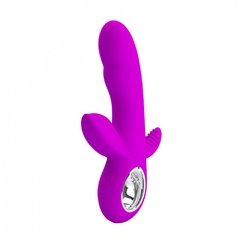 PRETTY LOVE HUMPHRAY VIBRADOR RECARREGÁVEL COM ESTIMULADOR DUPLO COM CERDAS MACIAS E 7 MODOS DE VIBRAÇÃO E 5 INTENSIDADES DE VIBRAÇÃO – CÓD 2314