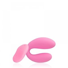 APHRODISIA U SMILE VIBRADOR PARA CASAL RECARREGÁVEL COM 10 MODOS DE VIBRAÇÃO E CONTROLE WIRELESS – CÓD 2351