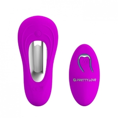 PRETTY LOVE MAGIC FINGERS VIBRADOR WIRELESS PENETRADOR 12 VIBRAÇÕES COR ROXO – CÓD 2404