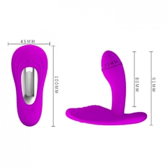 PRETTY LOVE MAGIC FINGERS VIBRADOR WIRELESS PENETRADOR 12 VIBRAÇÕES COR ROXO – CÓD 2404