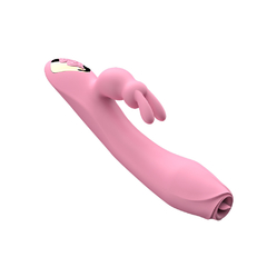 VIBRADOR 21,5X3,7CM COM AQUECIMENTO RABBIT 7 MOVIMENTOS – CÓD 2410