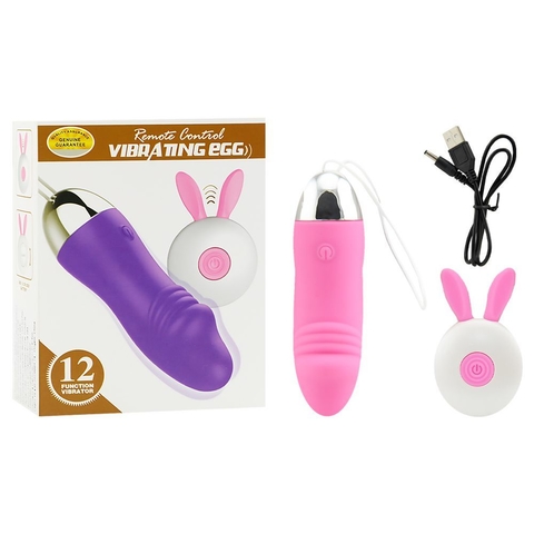 BULLET DILDO 10 VIBRAÇÕES CONTROLE SEM FIO COR ROSA