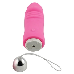 BULLET DILDO 12 VIBRAÇÕES CONTROLE SEM FIO COR ROSA – CÓD 2412