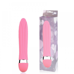 VIBRADOR PERSONAL 18,3X3 CM COM RELEVOS, SALIÊNCIAS E 10 MODOS DE VIBRAÇÃO COR ROSA – CÓD 2428