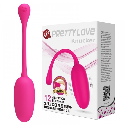 PRETTY LOVE KNUCKER VIBRADOR BULLET 12 COR ROSA – CÓD 2447