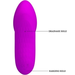 PRETTY LOVE ISAAC VIBRADOR SUGADOR DE CLITÓRIS EM SILICONE COM 7 MODOS DE VIBRAÇÃO E 7 MODOS – CÓD 2466