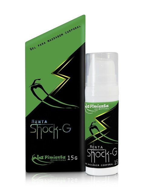 SHOCK-G MENTA 15G VIBRADOR LIQUIDO - CÓD 3261