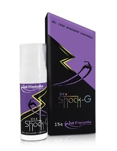 SHOCK-G UVA 15G VIBRADOR LIQUIDO - CÓD 3262