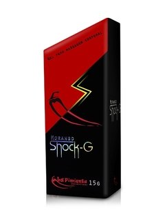 SHOCK-G MORANGO 15G VIBRADOR LIQUIDO - CÓD 3264