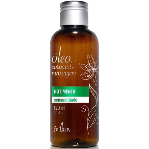 ÓLEO PARA MASSAGEM HOT MENTA – CÓD 3519