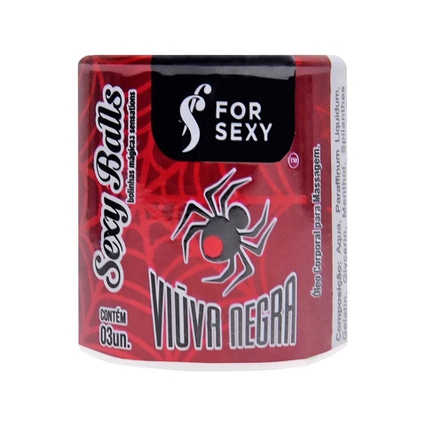 VIÚVA NEGRA SEXY BALL FUNCIONAL C/03 UN – CÓD 3554