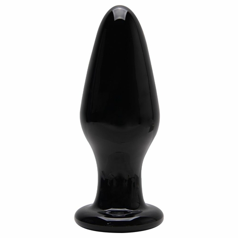 LOVETOY PLUG ANAL VIDRO 12X3,5CM CÔNICO - CÓD 51298