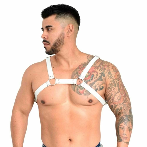 ARREIO HARNESS ISAAC COR BRANCA – CÓD 51390