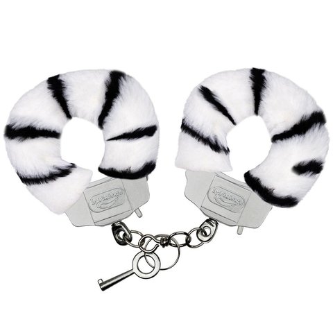 ALGEMA METAL REFORÇADA COM PELÚCIA COR ZEBRA – CÓD 5818