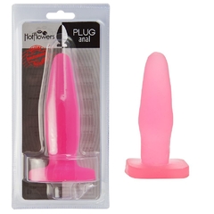 PLUG ANAL MACIÇO 10,5X3CM COR ROSA – CÓD 5882